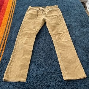 J. Crew Mens Corduroy 30x30 Pants